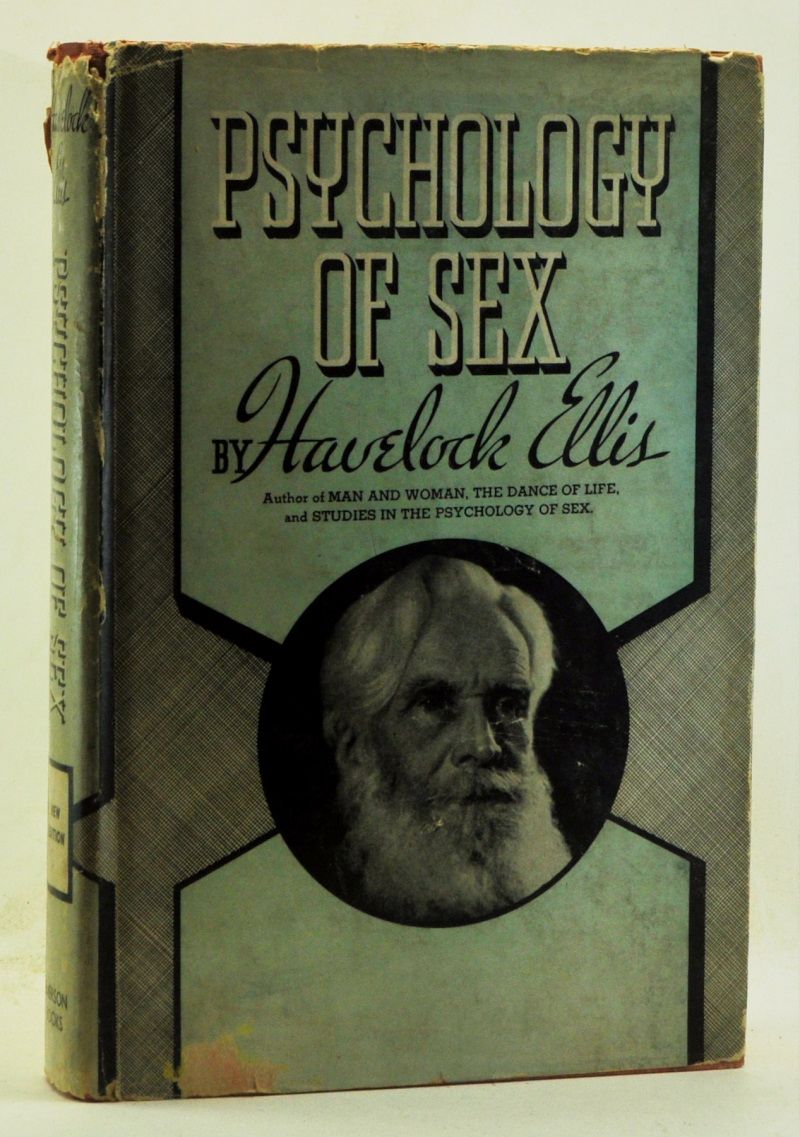 Psychology of Sex: A Manual for Students | Havelock Ellis | Second Edition;  Tenth Printing