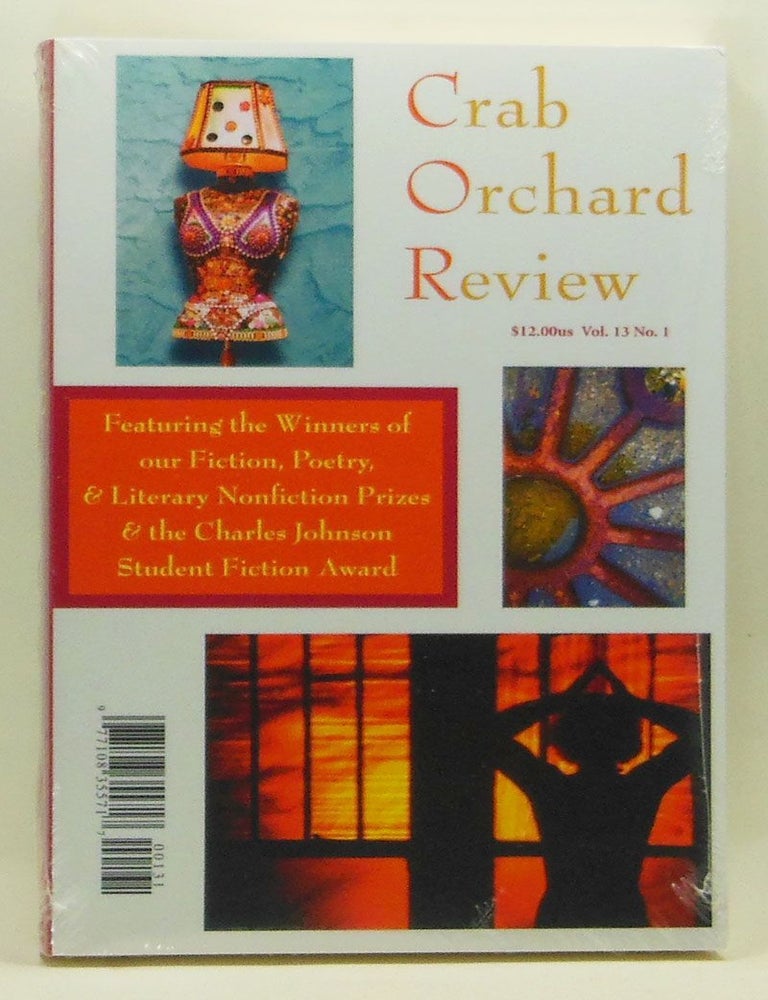 Item #4340007 Crab Orchard Review Volume 13, Number 1 (Winter/Spring 2008). Allison Joseph.