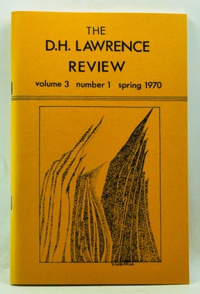 Item #4350045 The D. H. Lawrence Review, Volume 3, Number 1 (Spring 1970). James C. Cowan, Ruth...