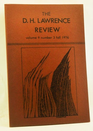 Item #4360033 The D. H. Lawrence Review, Volume 9, Number 3 (Fall 1976). James C. Cowan, L. D....
