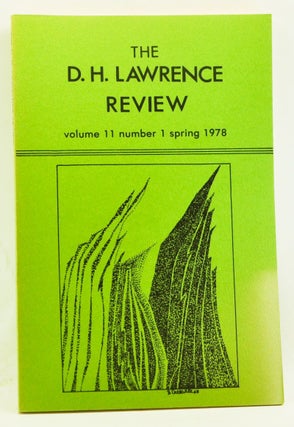 Item #4360036 The D. H. Lawrence Review, Volume 11, Number 1 (Spring 1978). James C. Cowan, Allan...