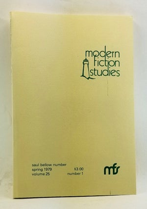 Item #4360063 Modern Fiction Studies MFS: A Critical Quarterly, Volume 25, Number 1 (Sping 1979)....