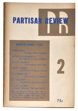 Item #4370046 The Partisan Review, Volume XX, Number 2 (March-April 1953). William Phillips,...