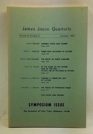 Item #4370055 James Joyce Quarterly, Volume 6, Number 4 (Summer 1969). Thomas F. Staley, Hugh...