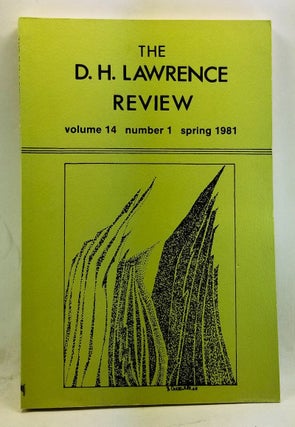 Item #4380049 The D. H. Lawrence Review, Volume 14, Number 1 (Spring 1981). D. H. Lawrence:...