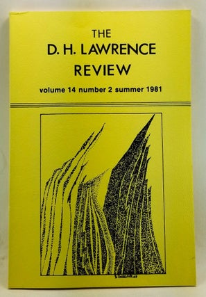 Item #4380050 The D. H. Lawrence Review, Volume 14, Number 2 (Summer 1981). James C. Cowan,...