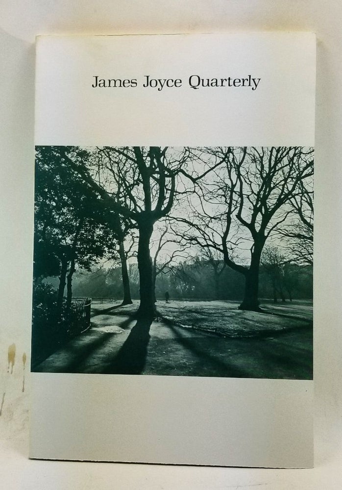 Item #4390044 James Joyce Quarterly, Volume 11, Number 1 (Fall 1973). Thomas F. Staley, Robert Scholes, James Van Dyck Card, Robert Billings, Donald Zochert, John MacNicholas, Robert M. Scotto.
