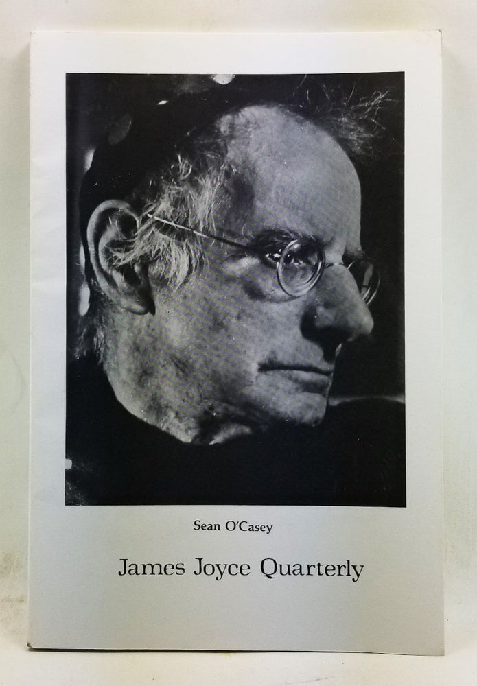 Item #4390055 James Joyce Quarterly, Volume 18, Number 1 (Fall 1980). Thomas F. Staley, Robert G. Lowery, David Krause, Joseph C. Voelker, Mary T. Reynolds, Cheryl T. Herr, R. Barrie Walkley, Alan Cohn.