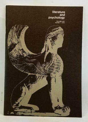 Item #4400032 Literature and Psychology, Volume 25, Number 1 (1975). Morton Kaplan, Curt Hartog,...