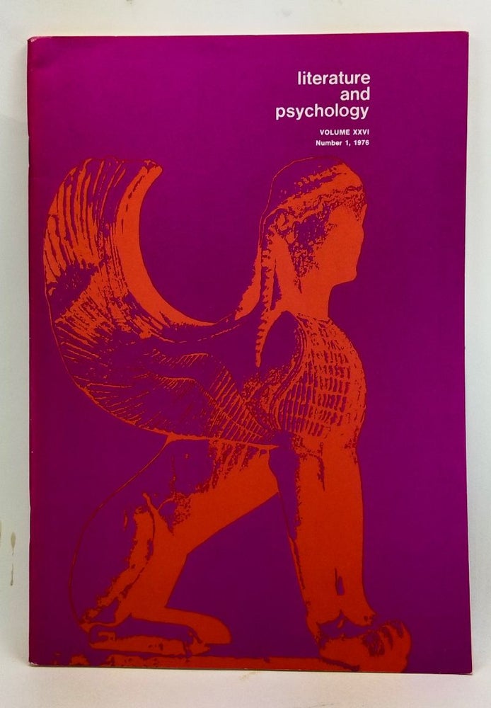 Item #4400035 Literature and Psychology, Volume 26, Number 1 (1976). Morton Kaplan, Vera M. Jiji, Katherine Stockholder, Michael Haltresht, Lynn de Gerenday.