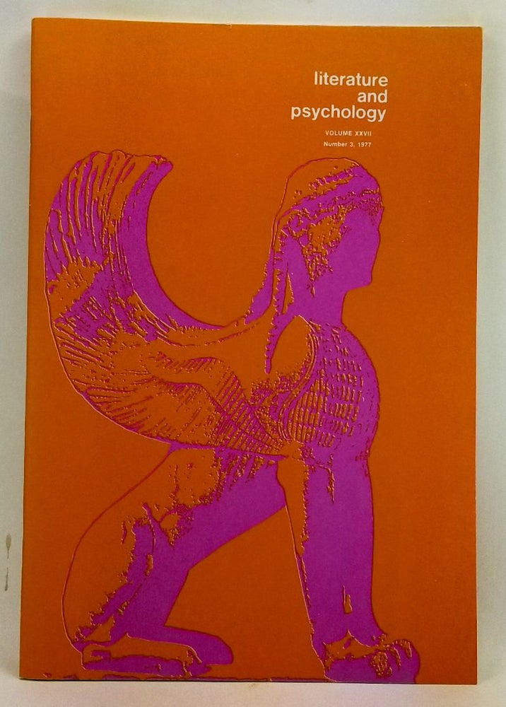 Item #4400039 Literature and Psychology, Volume 27, Number 3 (1977). Morton Kaplan, Andew Gordon, Sharon Bassett, Phillis A. Roth, Simon A. Grolnick, Margaret Ganz, Murray M. Schwartz.