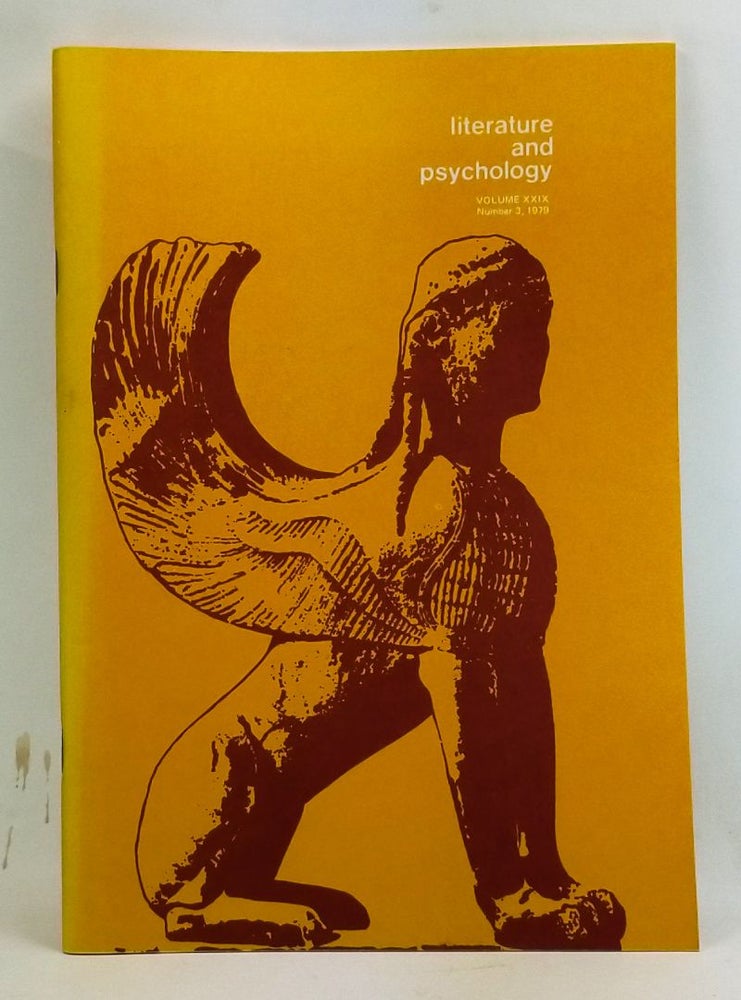 Item #4400045 Literature and Psychology, Volume 29, Number 3 (1979). Morton Kaplan, Edward Jayne, Claie Kahane, James E. Devlin, Terry Keefe, others.