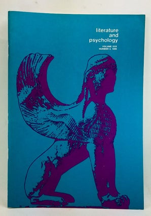 Item #4400048 Literature and Psychology, Volume 30, Number 2 (1980). Morton Kaplan, William...