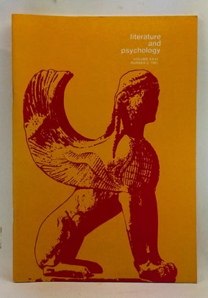 Item #4400051 Literature and Psychology, Volume 31, Number 2 (1981). Morton Kaplan, Charles...
