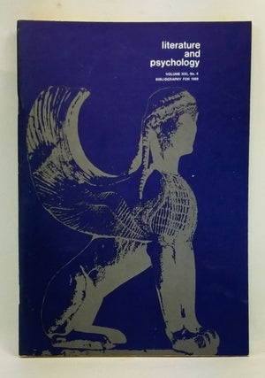 Item #4410013 Literature and Psychology, Volume 21, Number 4 (Bibliography for 1969). Morton Kaplan