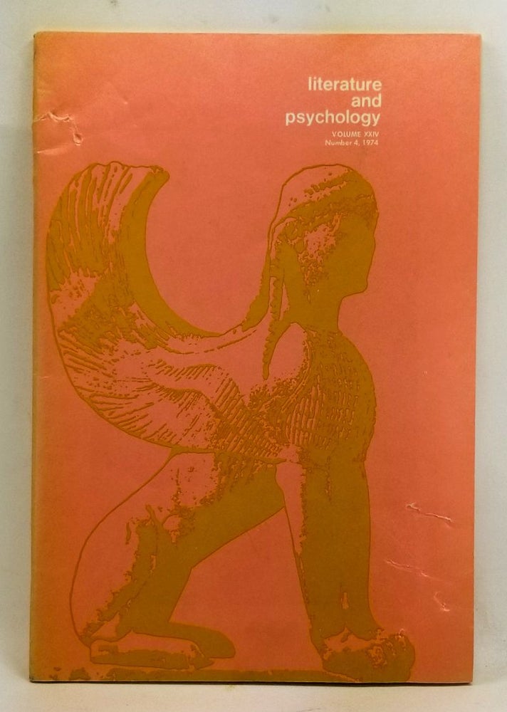 Item #4410027 Literature and Psychology, Volume 24, Number 4 (1974). Morton Kaplan, Robert Forrey, Joseph M. Jr. Griska, Richard Wertime.