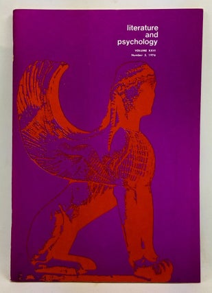 Item #4410029 Literature and Psychology, Volume 26, Number 3 (1976). Morton Kaplan, Judith Kegan...