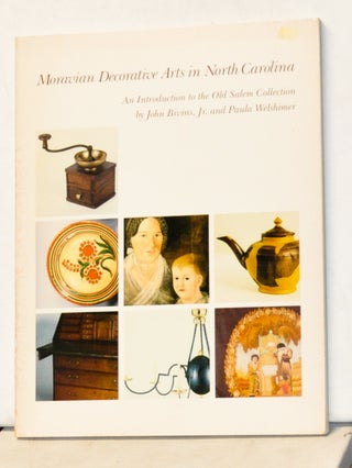 Item #4410055 Moravian Decorative Arts in North Carolina: An Introduction to the Old Salem...