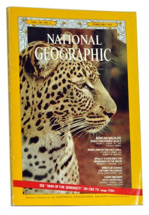 Item #4500026 The National Geographic Magazine, Volume 141 (CXLI), No. 2 (February 1972). Gilbert...