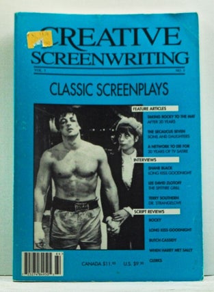 Item #4520018 Creative Screenwriting Vol. 3 No. 3 (Winter 1996). Classic Screenplays. Erik N. Bauer