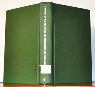 Item #4530055 A History of William Taylor and Sarah Jones and Their Descendants. Raymond A....