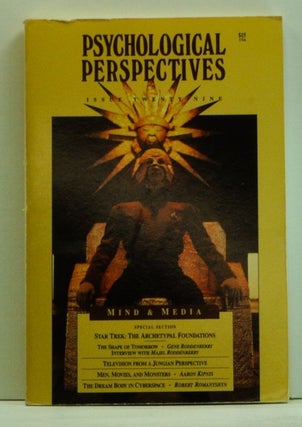 Item #4570033 Psychological Perspectives. Issue 29 (Spring-Summer 1994). Mind & Media. Ernest...