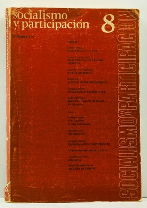 Item #4710036 Socialismo Y Participación 8 (Setiembre 1979). Luis Cueva Sánchez, Carlos...