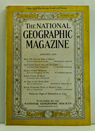 Item #4720007 The National Geographic Magazine, Volume 85, Number 1 (January 1944). Gilbert...