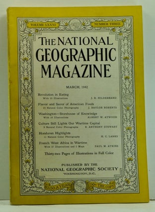 Item #4730012 The National Geographic Magazine, Volume 81, Number 3 (March 1942). Gilbert...