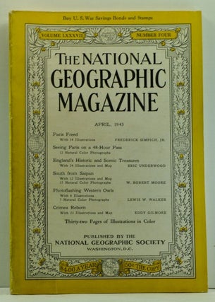 Item #4730015 The National Geographic Magazine, Volume LXXXVII (87), Number Four (4) (April...