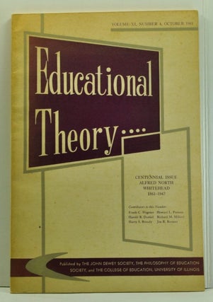 Item #4780028 Educational Theory, Vol. 11, No. 4 (October 1961). Archibald W. Anderson