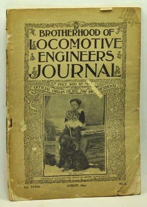 Item #4820018 Brotherhood of Locomotive Engineers Monthly Journal, Volume 33, No. 8 (August...
