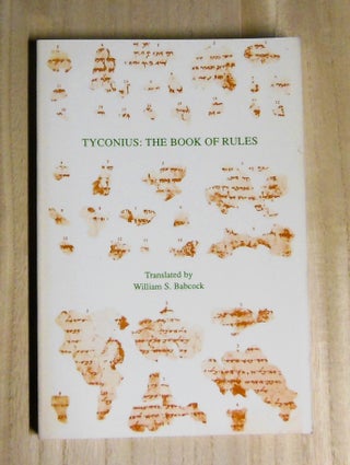 Item #4840067 Tyconius: The Book of Rules Texts and Translations 31. Text and Translations