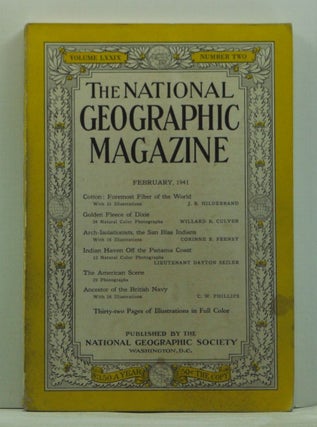 Item #4870030 National Geographic Magazine, Volume 79 Number 2 (February 1941). Gilbert...