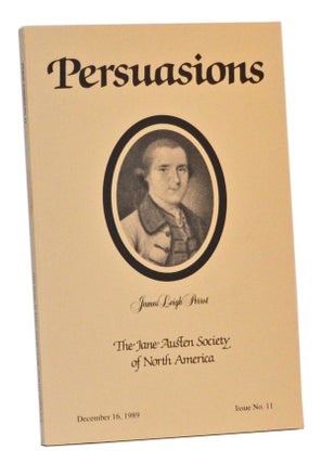 Item #4900029 Persuasions: The Jane Austen Society of America. December 16, 1989, Issue No. 11....