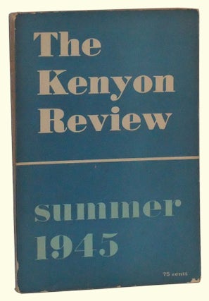 Item #4920013 The Kenyon Review, Vol. VII, No. 3 (Summer, 1945). John Crowe Ransom, Philip Rice,...