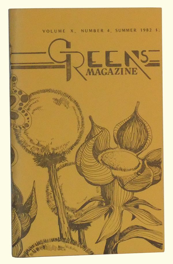 Item #4920019 Green's Magazine (Fiction for the Family), Vol. X, No. 4 (Summer 1982). David Green, John McKinley, John Keefauver, Harry Mahnken, Timothy Wade Black, George Farnsworth, Carolyn White, others.