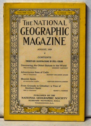 Item #4940040 The National Geographic Magazine, Volume 46, Number 2 (August 1924). Norbert...
