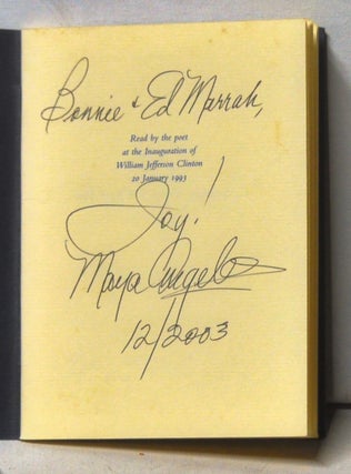 On the Pulse of the Morning (signed and inscribed); The Inaugural Poem