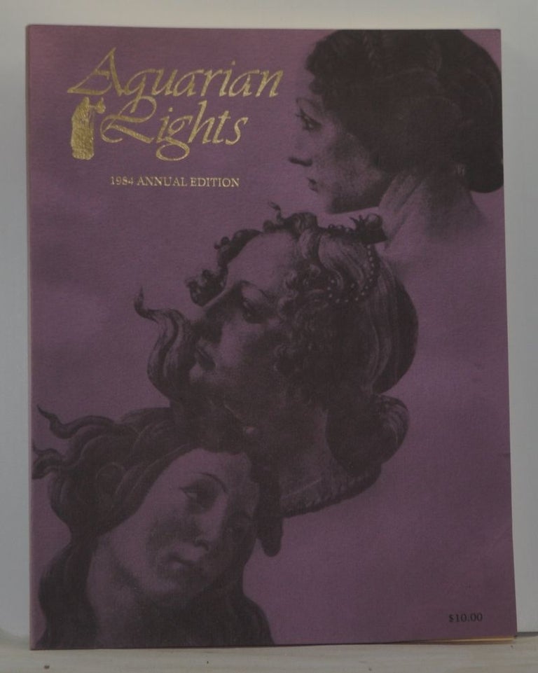 Item #4950001 "Aquarian Lights": 1984 Annual Edition. Roberta S. Herzog.