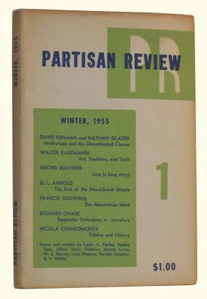 Item #4980029 The Partisan Review, Volume XXII, Number 1 (Winter, 1955). William Phillips, Philip...