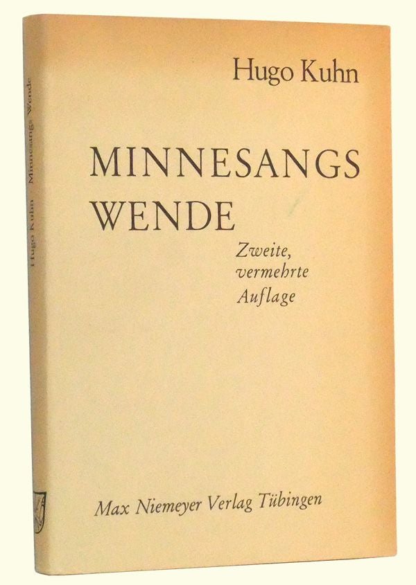 Item #4990012 Minnesangs Wende (German language edition). Hugo Kuhn.