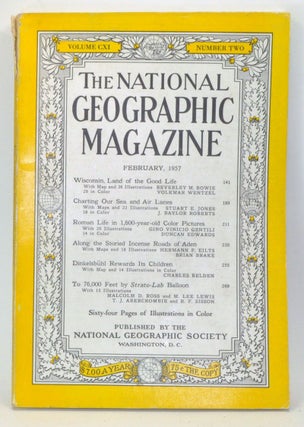 Item #5000111 The National Geographic Magazine, Volume CXI (111), Number Two (2) (February 1957)....