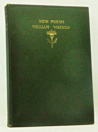 Item #5000136 New Poems. William Watson