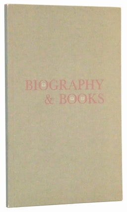 Item #5020020 Biography and Books. John Y. Cole, Daniel J. Boorstin, Samuel S. Vaughan, Edmund...