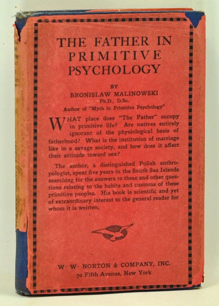 Item #5060030 The Father in Primitive Psychology. Bronislaw Malinowski.