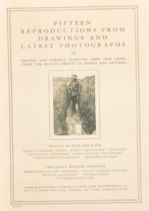 Item #5060043 Fifteen Reproductions from Drawings and Latest Photographs of British and German...