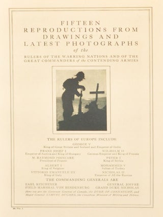 Item #5060046 Fifteen Reproductions from Drawings and Latest Photographs of the Rulers of the...