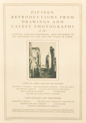 Item #5060047 Fifteen Reproductions from Drawings and Latest Photographs of the Capitals, Coveted...