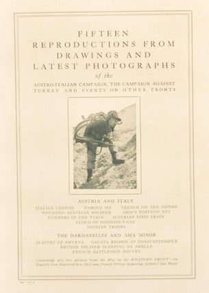 Item #5060048 Fifteen Reproductions from Drawings and Latest Photographs of the Austro-Italian...
